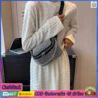 {Ready} สะพายไหล่สำหรับผู้หญิงกระเป๋าโซ่แฟชั่น Rhinestone Crossbody กระเป๋า Bling กระเป๋าปาร์ตี้สายพาดไหล่ปรับได้กระเป๋าปาร์ตี้สาวๆ