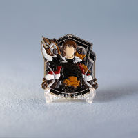 Anime Final Fantasy XIV FF14 Haurchefant Greystone Graha Tia Metal Badge Brooch Pins Button Medal Collection Cosplay Gift