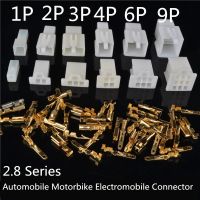 ○✴❡ 5set 2.8mm 1 2 3 4 6 9 12 pin Automotive 2.8 Electrical wire Connector Male Female cable terminal plug Kits Motorcycle ebike car