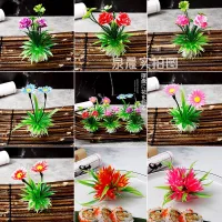ห้องอาหารของโรงแรมฯ ปักหมุดจานจานเย็นประดับหญ้าดอกไม้ประดับด้วยไอเดียสร้างสรรค์ จานเล็ก ๆ ประดับประดาด้วยไม้ดอกไม้ประดับสไตล์จีน