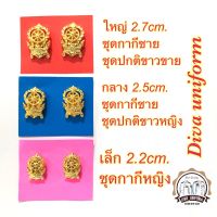 เครื่องหมายข้าราชการเข็มกระทรวงศึกษา / เข็มติดปกคอเสื้อกระทรวงศึกษา / กนกคอ เข็มเสมา