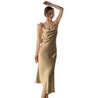 【Ready】? atmosphere silk se spender dress womens sat drapg r ghtdress home travel