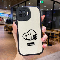 เคส OPPO Reno4 F Case Snoopy leather ซิลิโคนนุ่มกล้องหน้าเต็มหน้า ป้องกันกล้อง กันกระแทก ฝาหลัง