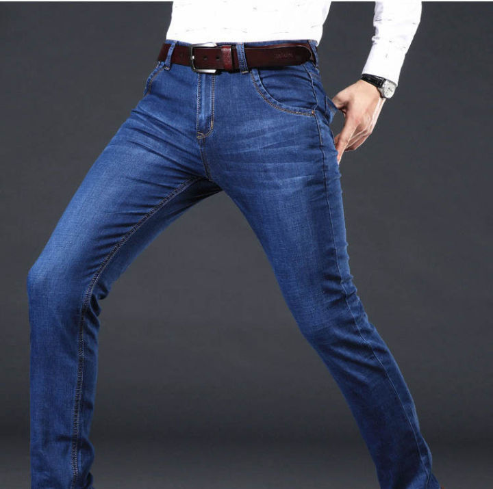 พร้อมส่ง-mno-9-jeans-009-8010-กางเกงยีนส์ชาย-ยีนส์ผู้ชาย-กางเกง-ยีนชาย-ผ้ายืดผู้ชาย-กางเกงยีนผูชาย-กางเกงยีนส์ขากระบอกเล็ก-สวมใส่สบาย