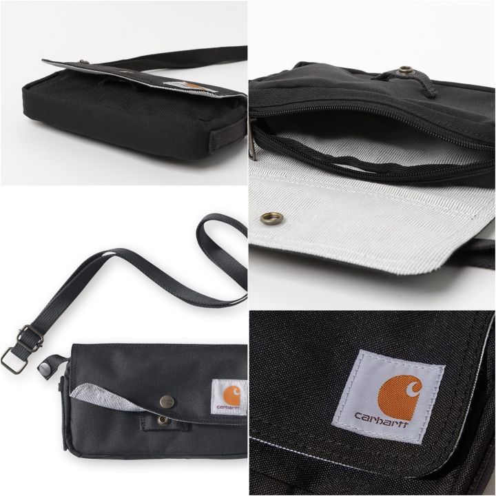 กระเป๋า-carhartt-small-essentials-pouch-รุ่นพิเศษจากญี่ปุ่น-ของใหม่-ของแท้-สามารถถอดสายได้