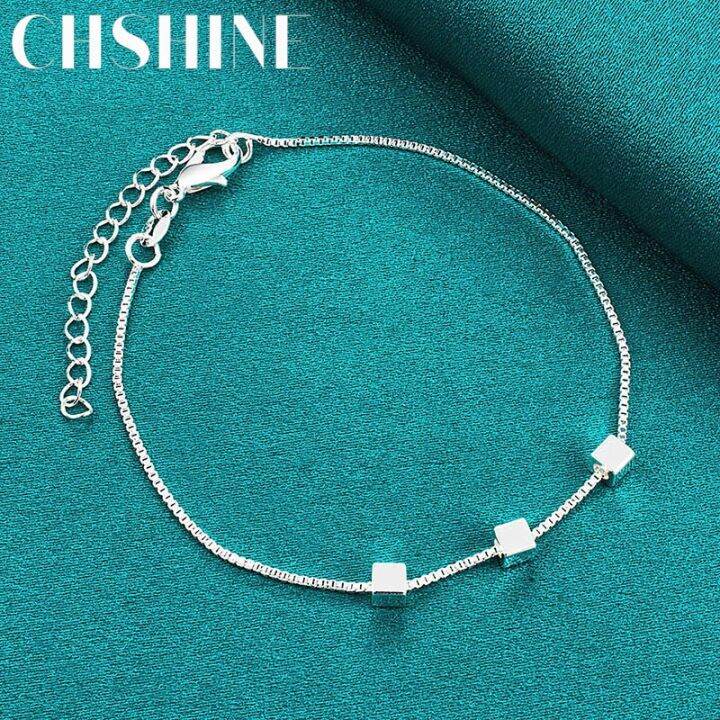 cw-chshine-925-sterling-three-small-chain-wedding-engagement-fashion-jewelry