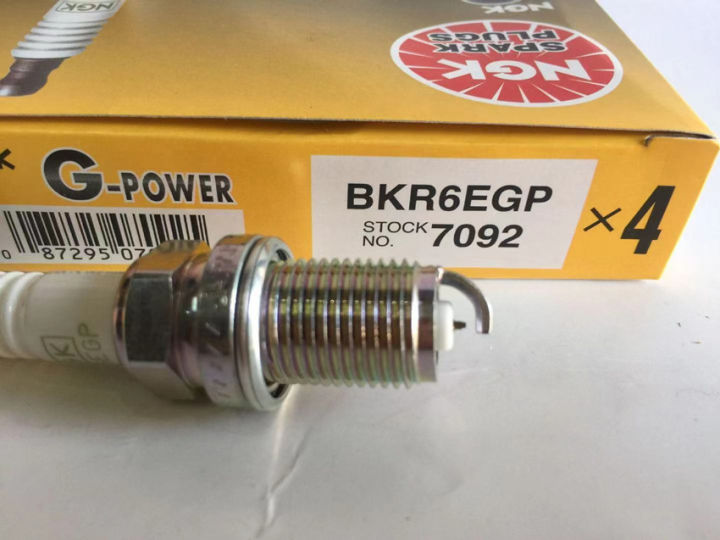 ngk-หัวเทียนเข็ม-bkr6egp-7092-g-power-platinum-แพ็ค-4-หัว