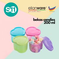 Elianware 4ชิ้น E 421รูปหัวใจภาชนะ/รูปหัวใจภาชนะ Multicolor ลูกอมช็อคโกแลตประตูของขวัญดอกไม้ไข่ของขวัญ