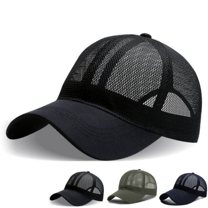 men-women-summer-full-mesh-baseball-cap-quick-dry-cooling-sun-protection-hiking-golf-running-adjustable-snapback-hat-towels