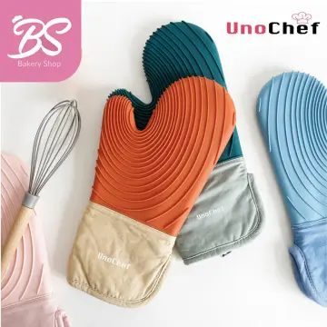1Pc Oven Mitt Stain-proof Rhombic Texture Kitchen Accessories No