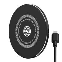 Wireless Charger Pad Small and Portable 15W Fast Wireless Charger Aluminum Alloy Charging Pad for Phone 13 Charging Dock for Note 10 cute