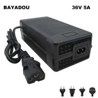 คุณภาพสูง Bike Acid 36V Volt 5A Ebike 36 Electric 5A T/PC/IEC E 3Pin Scooter Chargers Bicycle 43.2V Charger Connector E-Bike Lead