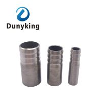 10mm-113mm 304 Stainless Steel Pipe Fitting Connector Barbed Pipe single head Pagoda Joint Connector Air Gas Water Fuel