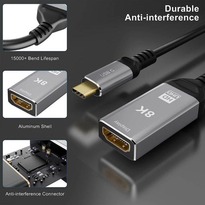 usb-c-to-compatible-adapter-4k-120hz-8k-60hz-usb-type-c-to-compatible-2-1-adapter-support-48gbps-transfer-rate