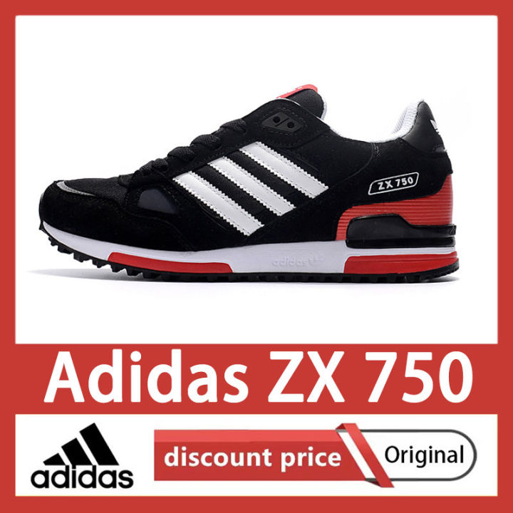 Adidas Original ZX Shoes Outdoor Sneakers (Black, white and | Lazada PH