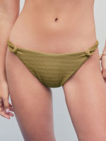 Cider Knitted High Cut Bikini Bottom