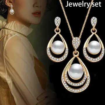 Highlight more than 95 diamond necklace set best