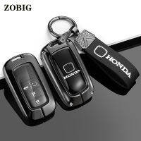 ZOBIG สำหรับ Honda Key Fob ฝาครอบ ABS ฝาครอบ Fob สำหรับ2022 Honda Civic Accord Sport SI EX EX-L สำหรับการเดินทางกุญแจรถ