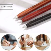 ▼ Durable Without Ink Children Wood Penholder Kids Inkless Pen School Stationery HB Eternal Pencil Office Supplies