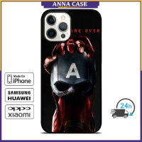 Captain Americas Phone Case for iPhone 14 Pro Max / iPhone 13 Pro Max / iPhone 12 Pro Max / XS Max / Samsung Galaxy Note 10 Plus / S22 Ultra / S21 Plus Anti-fall Protective Case Cover