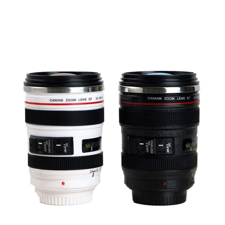 high-end-cups-สแตนเลสกล้อง-ef24-105mm-กาแฟเลนส์แก้วสีขาวสีดำแก้วกาแฟสร้างสรรค์ของขวัญถ้วยกาแฟ-canecas-tazas-vaso-caf