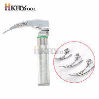 Child anesthesia laryngoscope LED light throat tracheal intubation fiber optic anesthesia 3 leaves Adult laryngoscope Gauge