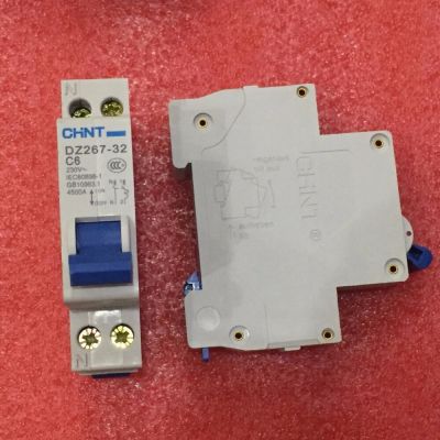 Chint Miniature Breaker Dz267-32 1pn C6 6a Home Circuit Breaker Circuit Protector Switch