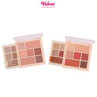 MEILINDA Color Code อายแชโดว์ 5 โทนสี บลัชออน 2 โทนสี ในตลับเดียว Blush &amp; Eye Palette MC3111