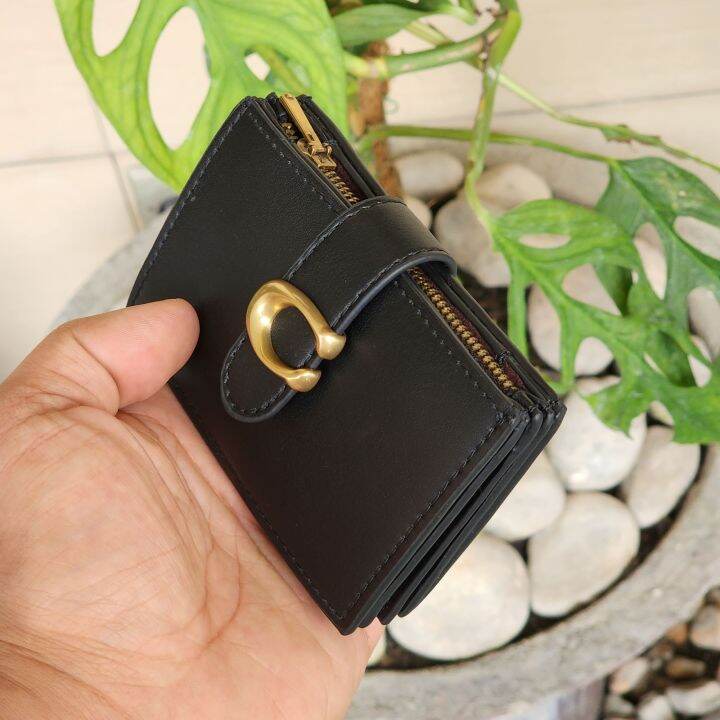 Authentic Coach Accordion Card Case 88538 Plain Black Lazada PH