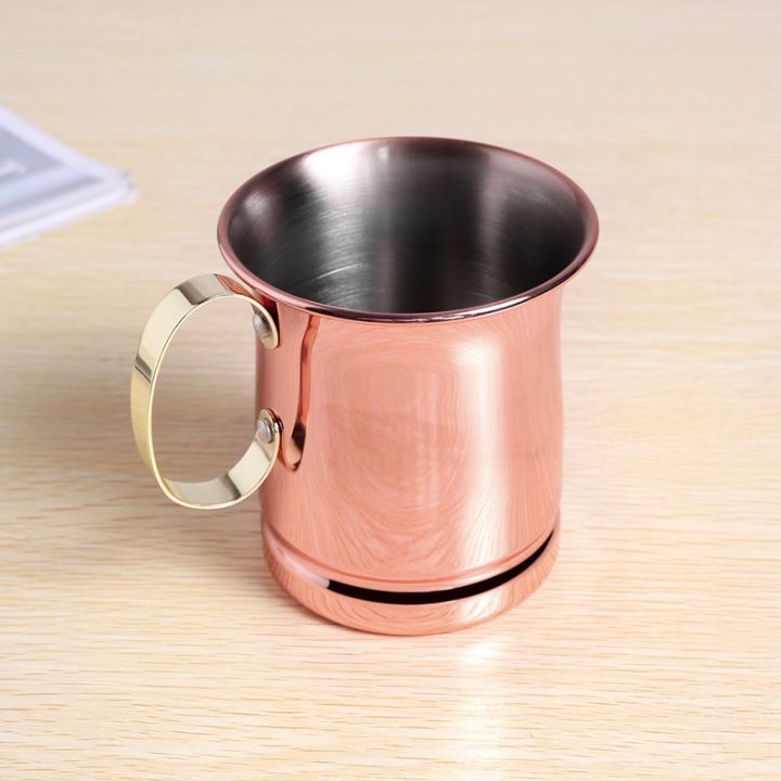 stainless-steel-beer-milk-mug-handcrafted-moscow-mule-cup-moscow-mule-drinkware-tableware