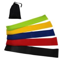 5 pcs/lot Ring shape latex Resistance bands Yoga Gym Strength Elastic Training Rubber Loops Bands Exercise Bands