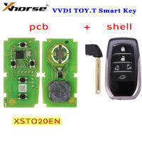 Oibwye Xfen XM สมาร์ทคีย์ XSTO20EN PCB T.T มี5ปุ่มซองใส่กุญแจสำหรับโตโยต้า TOY-T สมาร์ทคีย์สากล