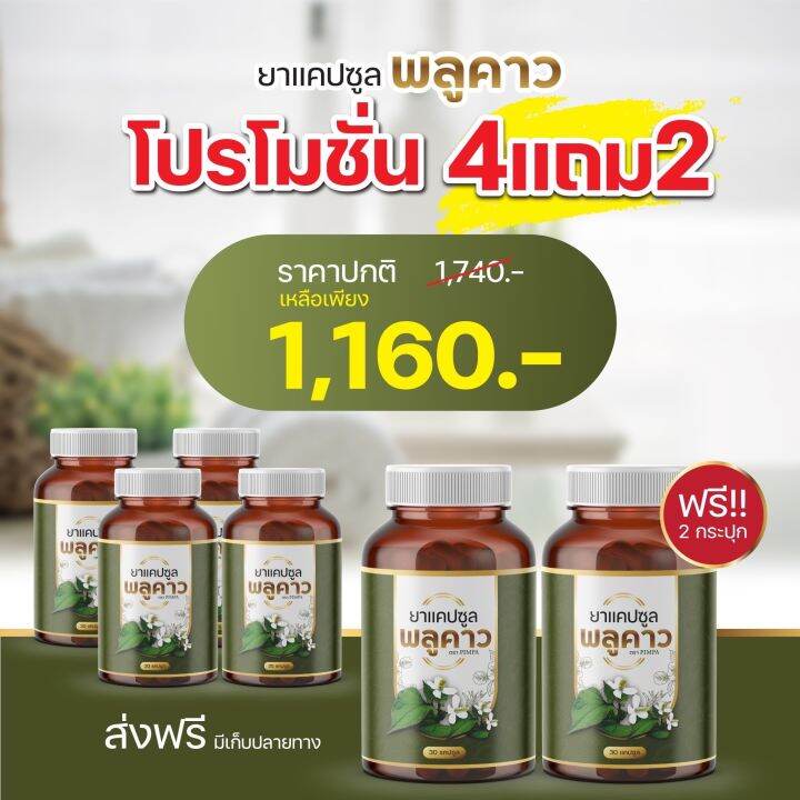 6กระปุก-แคปซูลสมุนไพรพลูคาว-เสริมภูมิคุ้มกัน-1160-ส่งฟรี-ของแท้-จากบริษัท