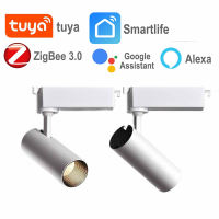 Zigbee Led Track Lights Dimmable Tuya Smart Home Rail Spot Led Spotlight Alexa Assistant Commercial Wall Lamp Clothing Lighting