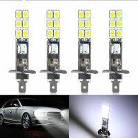 4pcs/2pcs led Fog lights headlight kit H1/H3 high brightness fog lamp 6000k Car lamps 12 SMD-LED high beam/low beam bulbs