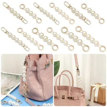 Pearl Belt Accessories DIY Purse Replacement Pearl Strap Long