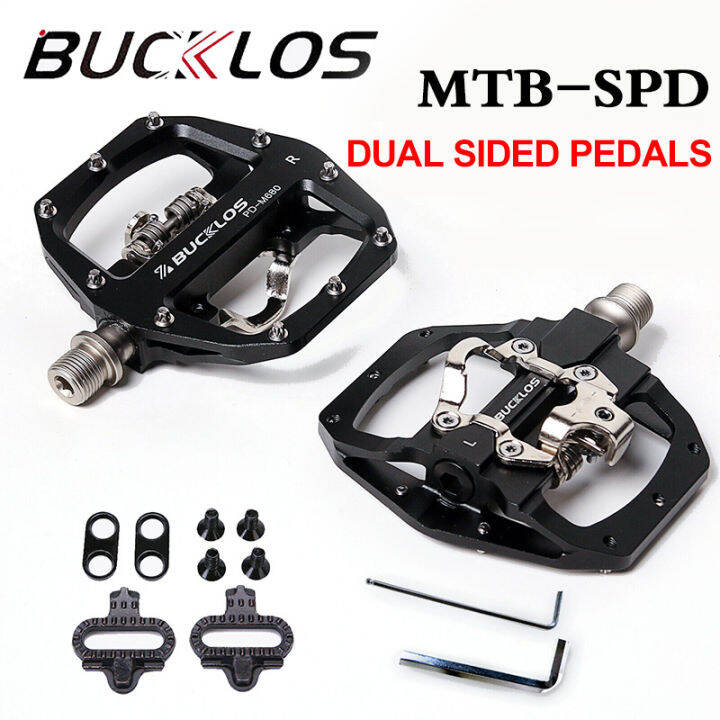 BUCKLOS Cleats Pedal MTB Clipless Pedals Cycling Mountain Bike Self