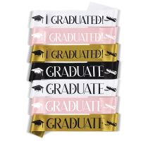 ✣ 【Exclusive Design】I Graduated Sash Graduate Sash Graduation Party Decoration Photo Booth Props