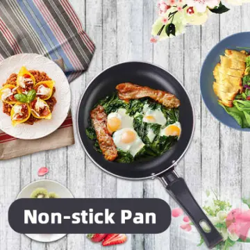 1/2PCS 12cm Small Nonstick Frying Pan for Household Fried Egg