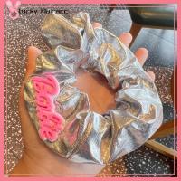 LUCKY HAIRACC สีทึบทึบ ตุ๊กตาบาร์บี้ scrunchie แฟชั่นสำหรับผู้หญิง อีลาสติก ยางรัดผม ของใหม่ อุปกรณ์เสริมผม เชือกมัดผม สำหรับผู้หญิง