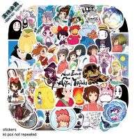 [COD] 54 pieces of Hayao Miyazaki Neighbor Spirited Away Anime Collection Graffiti Stickers Childrens Car Decoration Removable