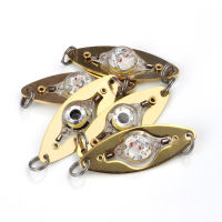 Led โคมไฟปลา Mini Fishing Lure Light Led Deep Drop ใต้น้ำ Eye Shape Fishing Squid Fishing Bait Luminous Lure