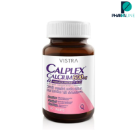 Vistra Calplex Calcium 600 mg &amp; Menaquinone-7 Plus 30 เม็ด [PPLINE]