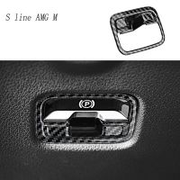 Car Styling The Foot Brake Release Switch Frame Trim Cover Sticker For Mercedes Benz C Class W206 2022 Auto Interior Accessories