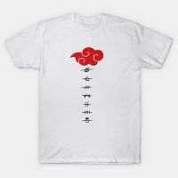 Hot Selling Harajuku Anime T Shirt Naruto Itachi Uhachi Akatsuki Anime T-shirt white