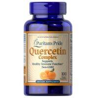 สหรัฐอเมริกานำเข้า Quercetin และวิตามินซีคอมเพล็กซ์500มก./500mgx100แคปซูล Purita