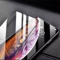 ฟิล์มกระจกไอโฟน เต็มจอ กาวเต็มแผ่น (ขอบดำ) เอ็กซ์เอส แม็กซ์ ขนาดหน้าจอ6.5นิ้ว FULL GLUE Tempered glass for iphone XS Max