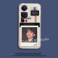 เคส OPPO Reno10 Pro+ 10Pro Plus A78 5G 4G เคสโทรศัพท์ ข้อเสนอสุดพิเศษ คู่รักหวานแหวว กรอบรูปโพลารอยด์ ซิลิโคนใส กันกระแทก ปกอ่อน Case 2023