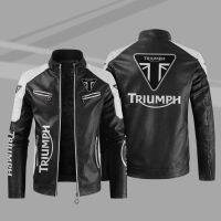 BOBBER T120 T100 TIGER SPORT 850 900GT 765 TRIDENT 660 STREET TRIPLE R SPEED TRIPLE 1200RS Motorcycle Riding Jacket Windbreaker Leather Long Sleeve Thin Rainproof Jacket