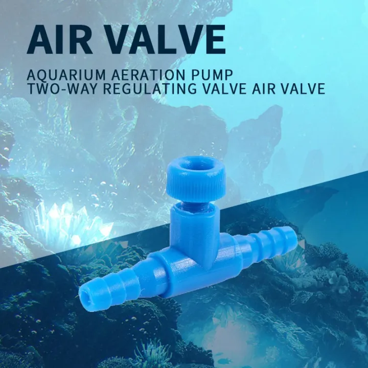 XINYU PRESTIGE Plastic Aquarium 2 Way Air Pump Control Valves Fish Tank Valve Aquarium Air Hose